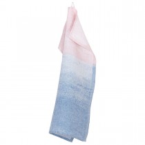 芬蘭Lapuan Kankurit SAARI亞麻萬用巾/毛巾 (玫瑰粉&水藍漸層)