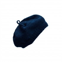 芬蘭 MYSSYFARMI BERET成人手工羊毛貝雷帽 (深藍)